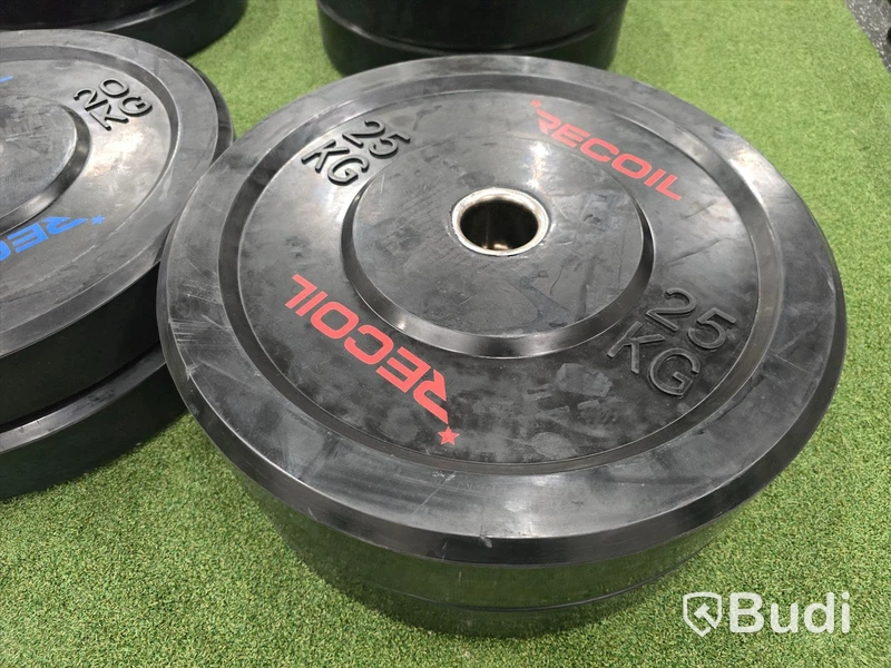 Viktpaket bumperplates 5-25 kg