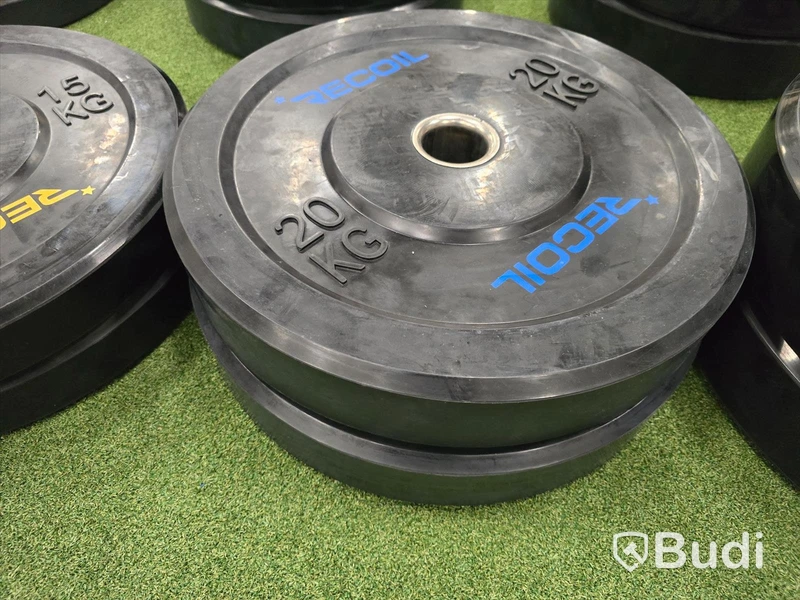 Viktpaket bumperplates 5-25 kg