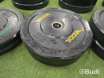 Viktpaket bumperplates 5-25 kg