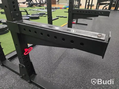 Half rack med vikthängare