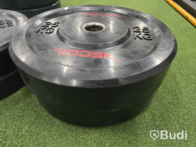 Viktpaket bumperplates 5-25 kg