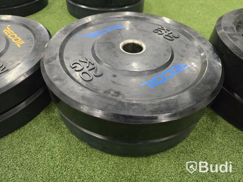 Viktpaket bumperplates 5-25 kg