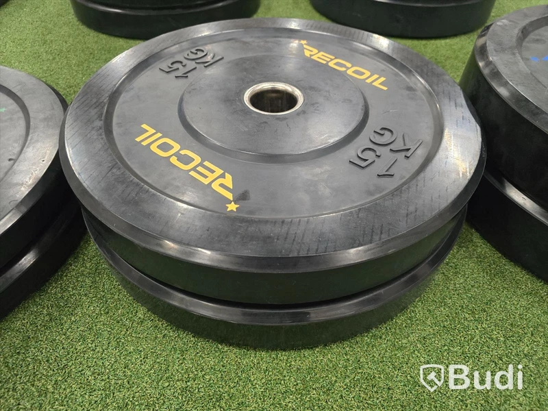 Viktpaket bumperplates 5-25 kg
