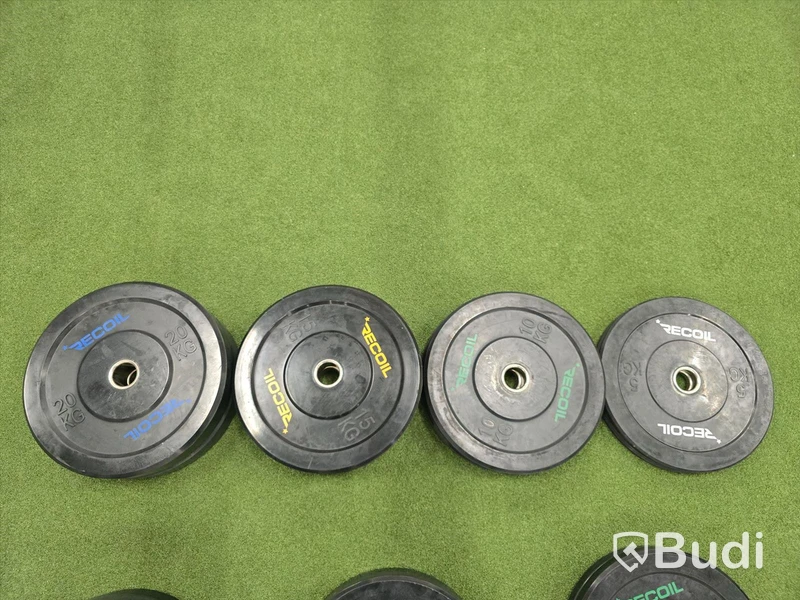 Viktpaket bumperplates 5-20 kg