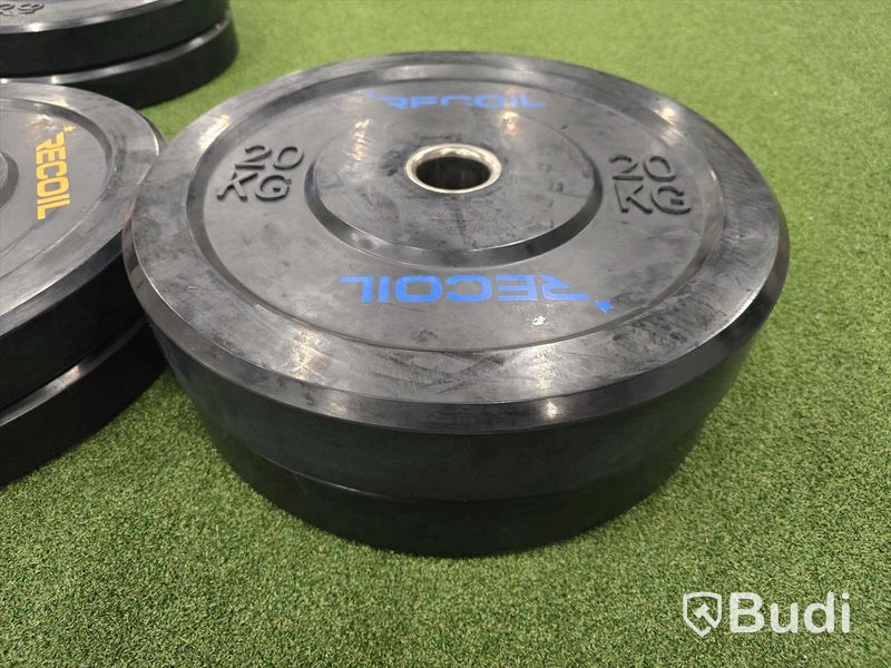 Viktpaket bumperplates 5-20 kg
