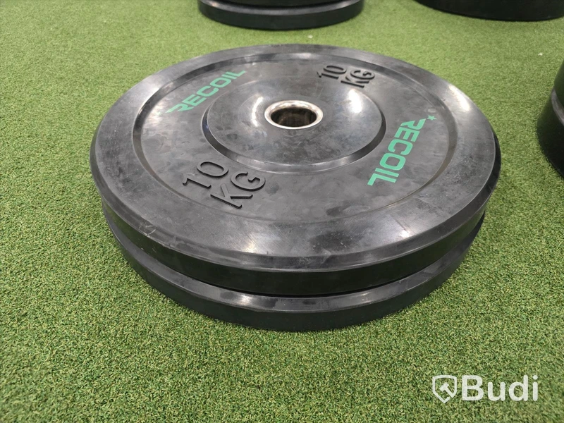 Viktpaket bumperplates 10-15 kg