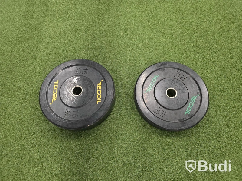 Viktpaket bumperplates 10-15 kg