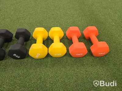 Hantelpaket Neoprenhantlar 1-10kg