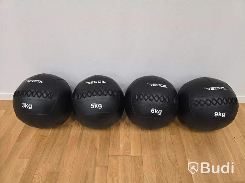 4 st. wallballs 3-9 kg Recoil