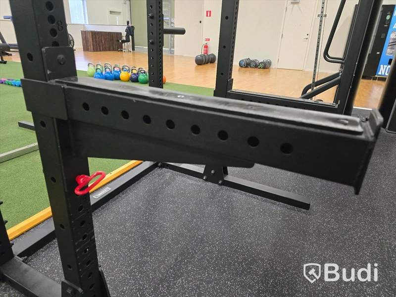 Half rack med vikthängare