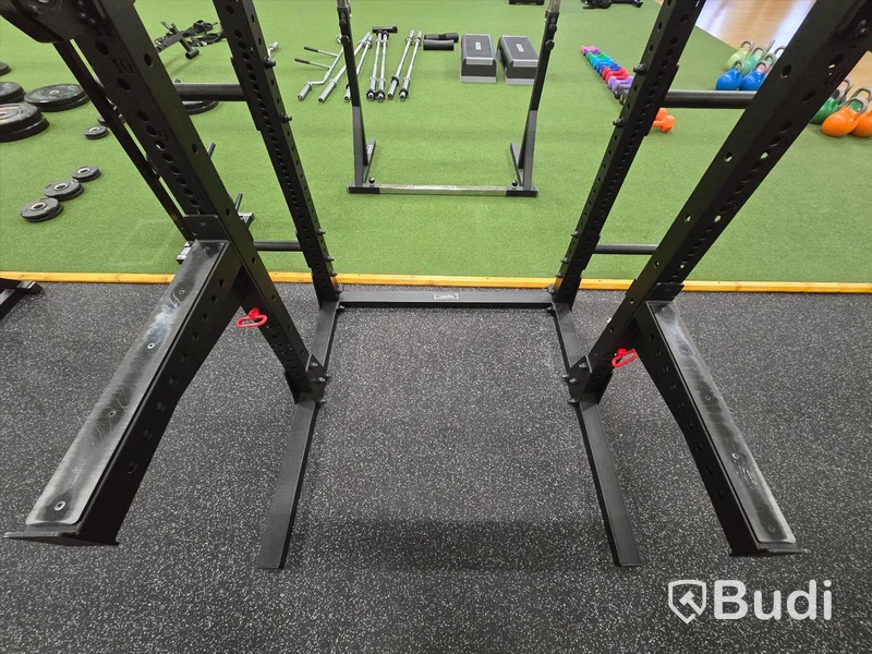 Half rack med vikthängare