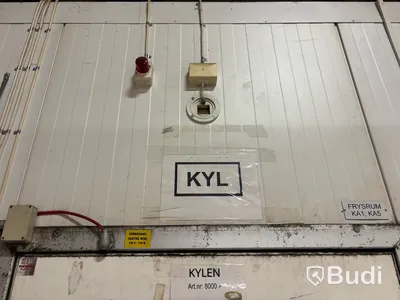 Kylrum 8 x 6 m. höjd 3 m.