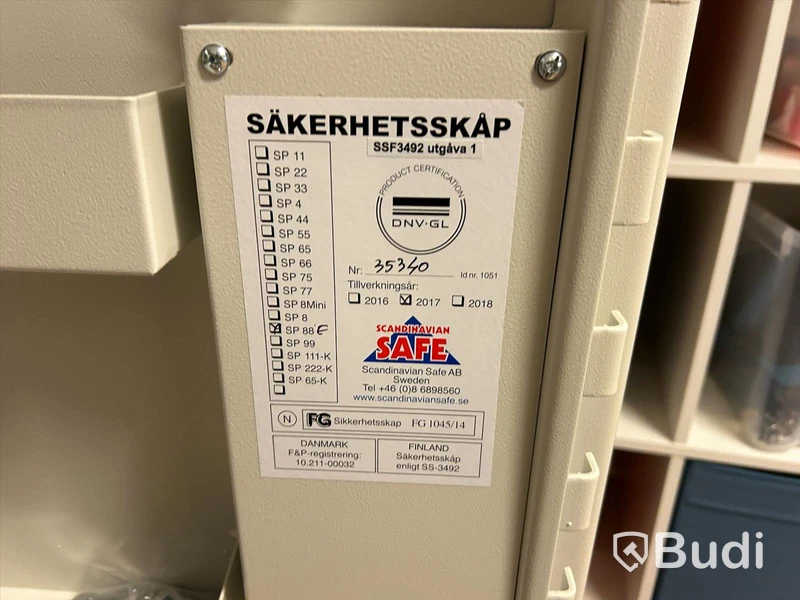 Säkerhetsskåp