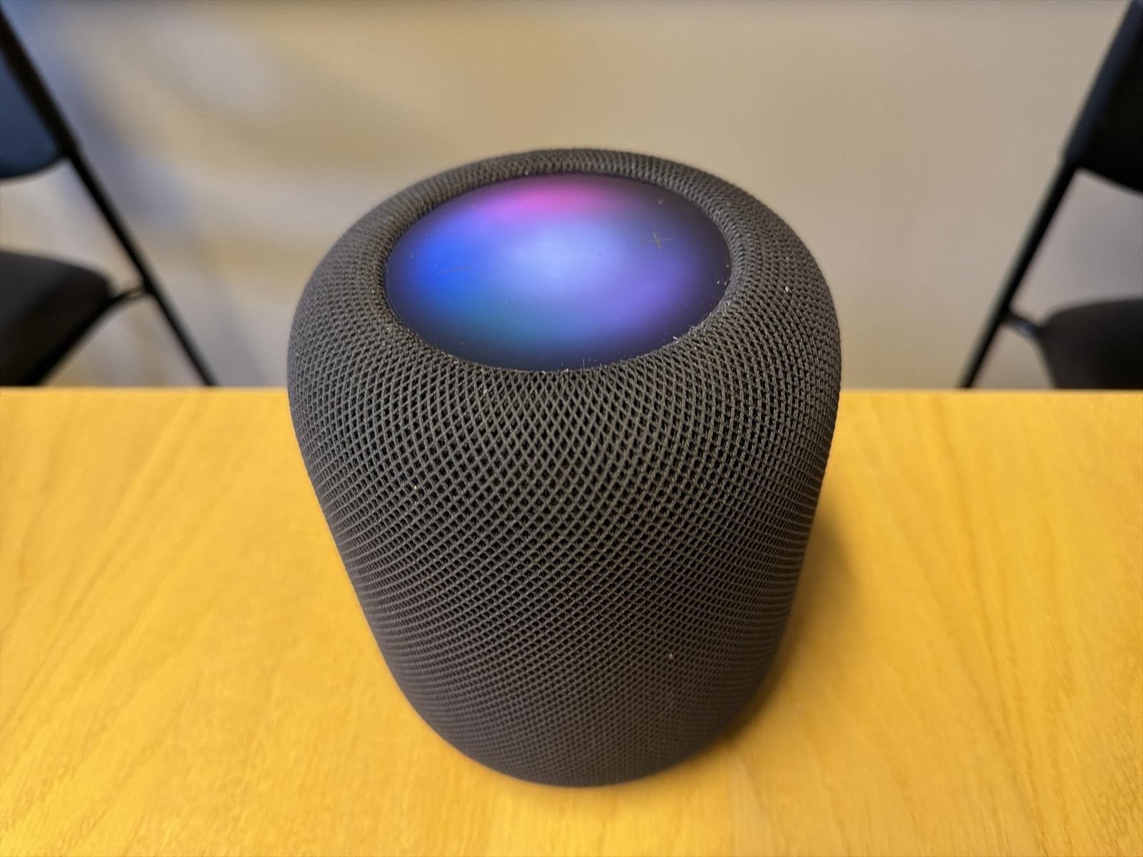 Högtalare Apple HomePod Midnight, svart