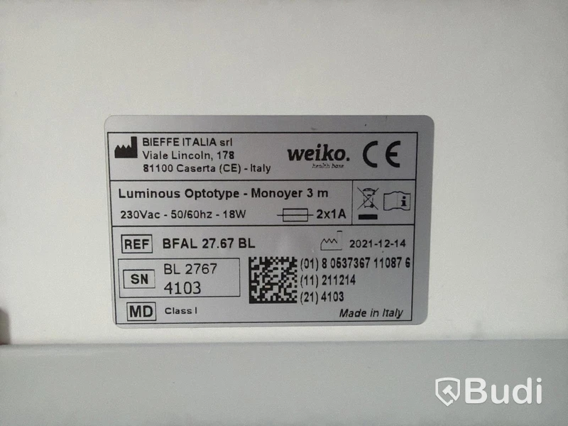 Syntest 3 m, Wieko + bok