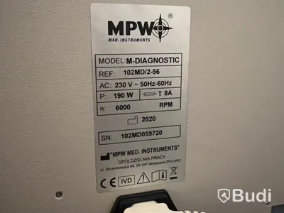 Centrifug MPW M-DIAGNOSTIC, 6000 rpm