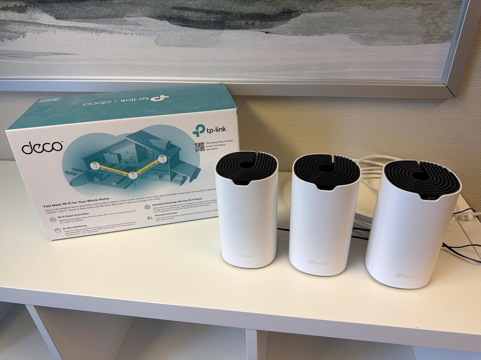 Router TP-Link Deco S7, AC1900, 3-pack
