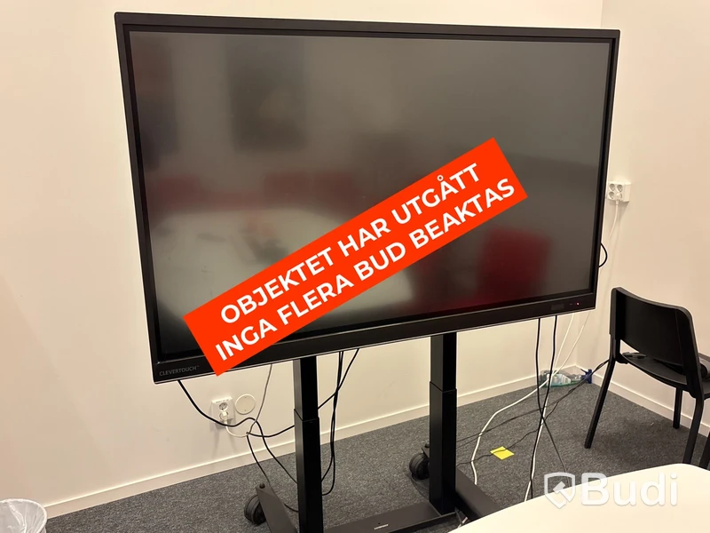 Touchskärm Clevertouch UX Pro 65 tum inkl. ställ på hjul
