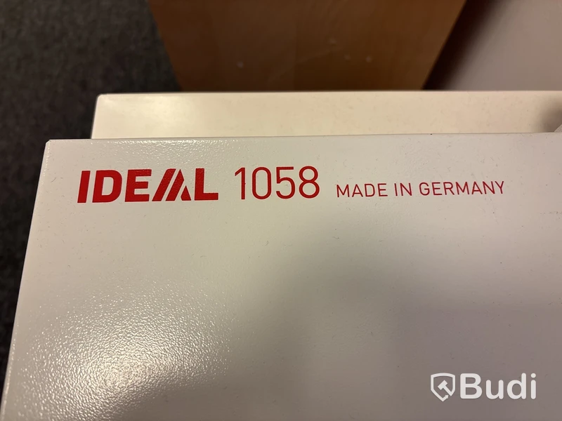 Skärmaskin Ideal 1058, inkl. vagn Ikea