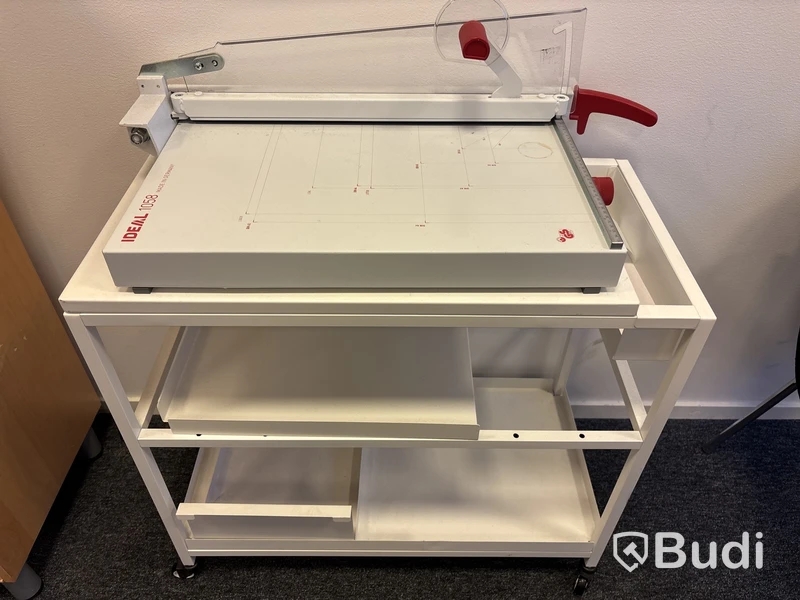 Skärmaskin Ideal 1058, inkl. vagn Ikea