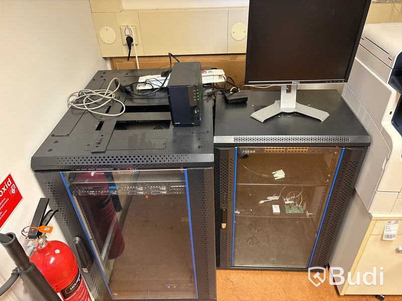 2 st. Serverrack inkl. server