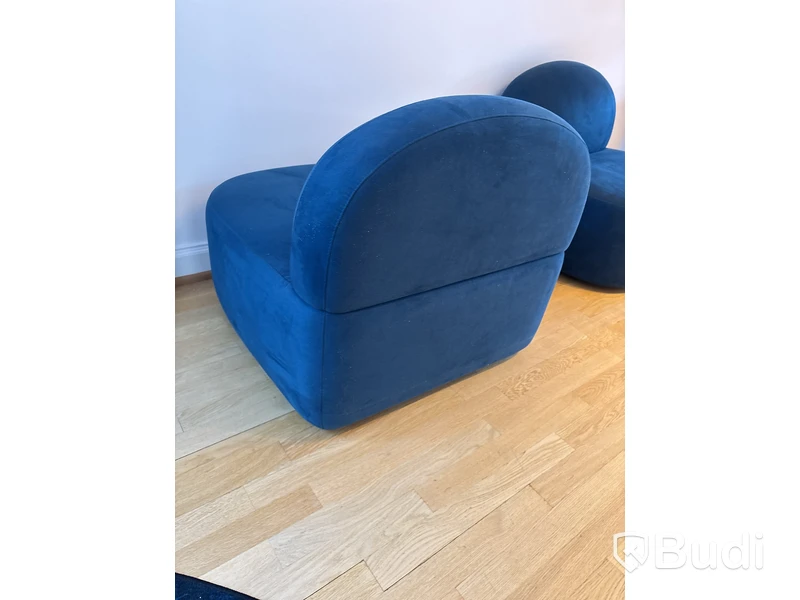 2 st. fåtöljer LA Cividina inkl. soffbord HK Living