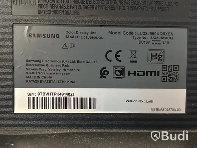 Datorskärm Samsung 32 tum LU32J590UQUXEN