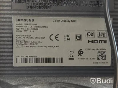 Datorskärm Samsung 34 tums S34J552WQR