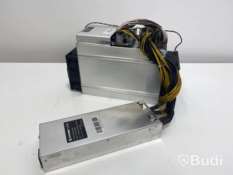 ASIC Antminer T9Plus 10,5 Th, inklusive Flypower 1800w power supply