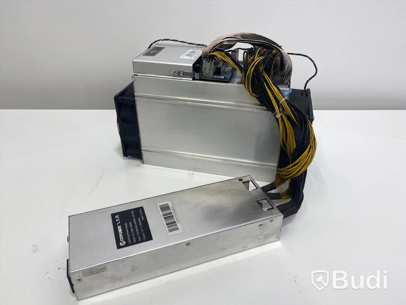 ASIC Antminer T9Plus 10,5 Th, inklusive Flypower 1800w power supply