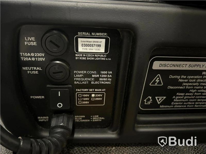 2 st Moving Head | Robe ColorWash 1200AT