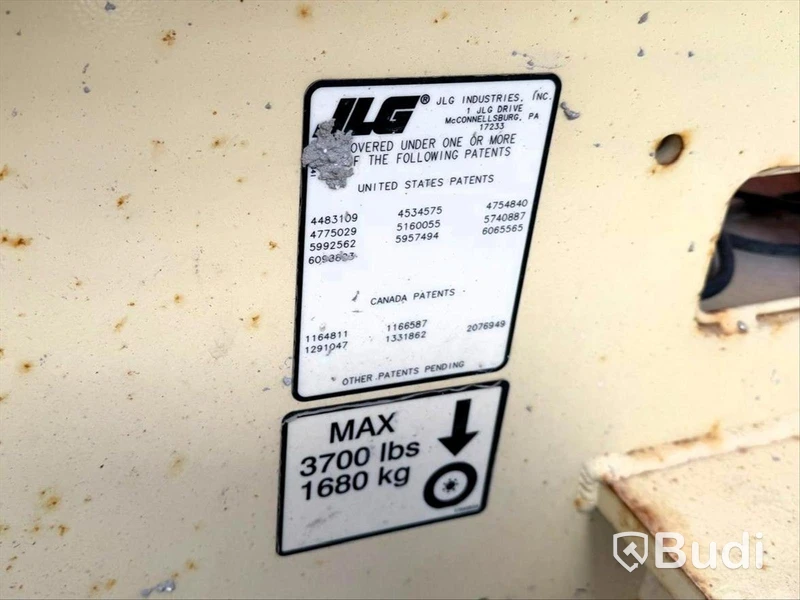 Saxlift | JLG 4069LE | Defekta batterier