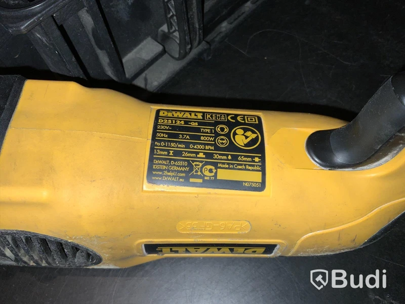 Slagborr maskin DeWalt D25124 QS