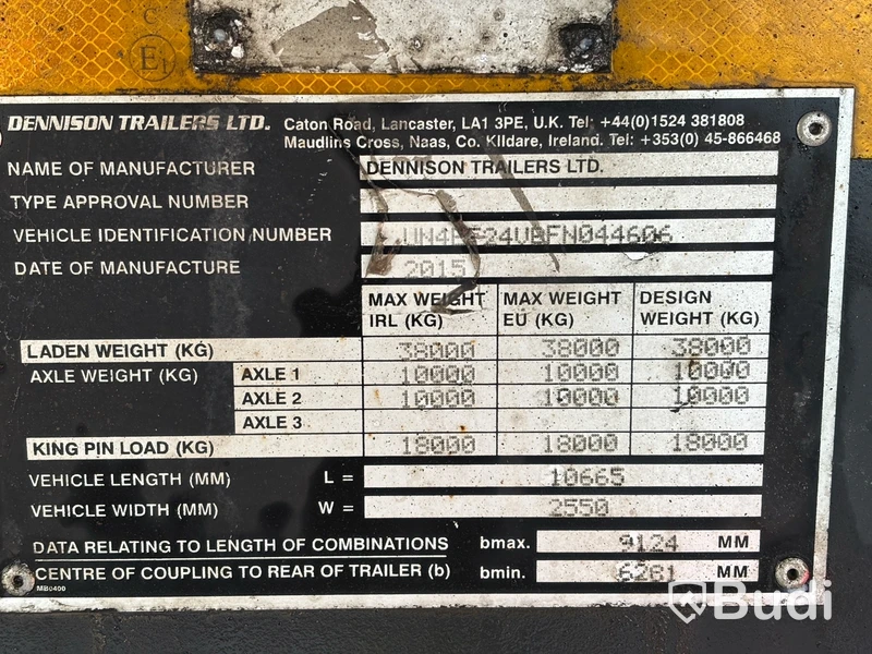 Linktrailer Dennison EF24VB -2015