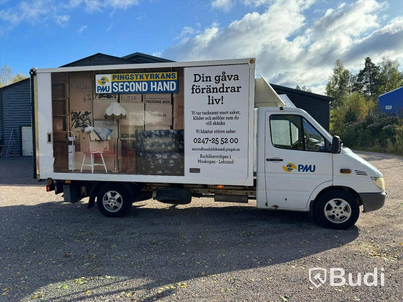 Lätt lastbil | Mercedes-Benz Sprinter 316 CDI-2006 | Zepro baklyft | Automat | 156hk | Nybesiktigad