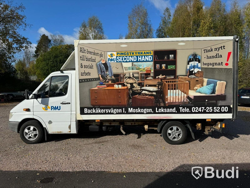Lätt lastbil | Mercedes-Benz Sprinter 316 CDI-2006 | Zepro baklyft | Automat | 156hk | Nybesiktigad