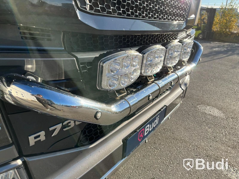 Kranväxlare | Scania R730 | 6x2 | 16.4 | Automat | 730hk | 2018 med flak