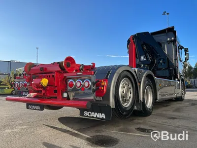Kranväxlare | Scania R730 | 6x2 | 16.4 | Automat | 730hk | 2018 med flak