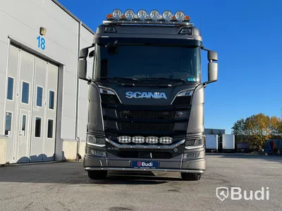 Kranväxlare | Scania R730 | 6x2 | 16.4 | Automat | 730hk | 2018 med flak