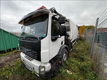 Sopbil med kran Volvo FE 7.1 I-Shift | 280hk | 2009 | I-shift | Reparationsobjekt - EXPORT 