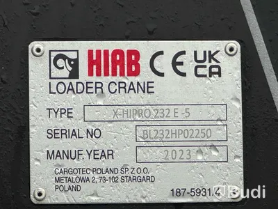 Kranbil Volvo FH 540 84TR -2022 | HIAB | Laxo | Vändskiva