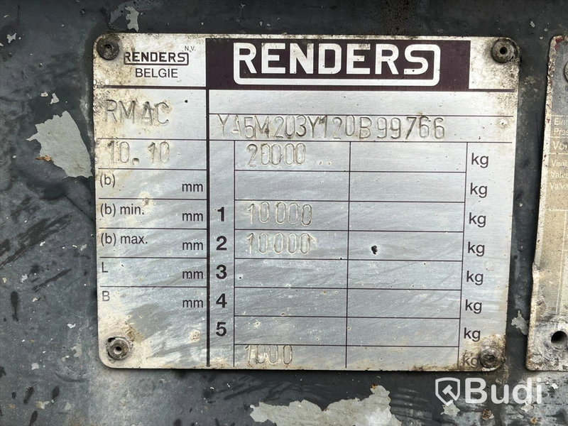 Släp RENDERS RMAC 10.10 | 2002