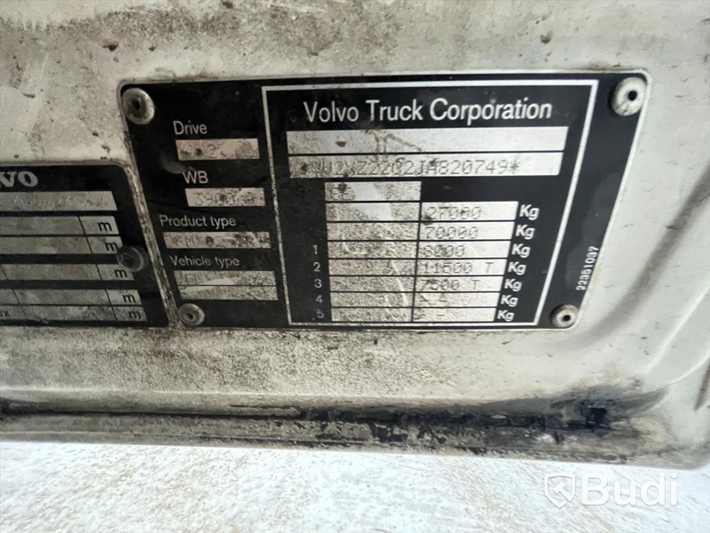 Garageväxlare Volvo FMX 410 -2017  | 12,8 | I-Shift | Euro6 - EXPORT