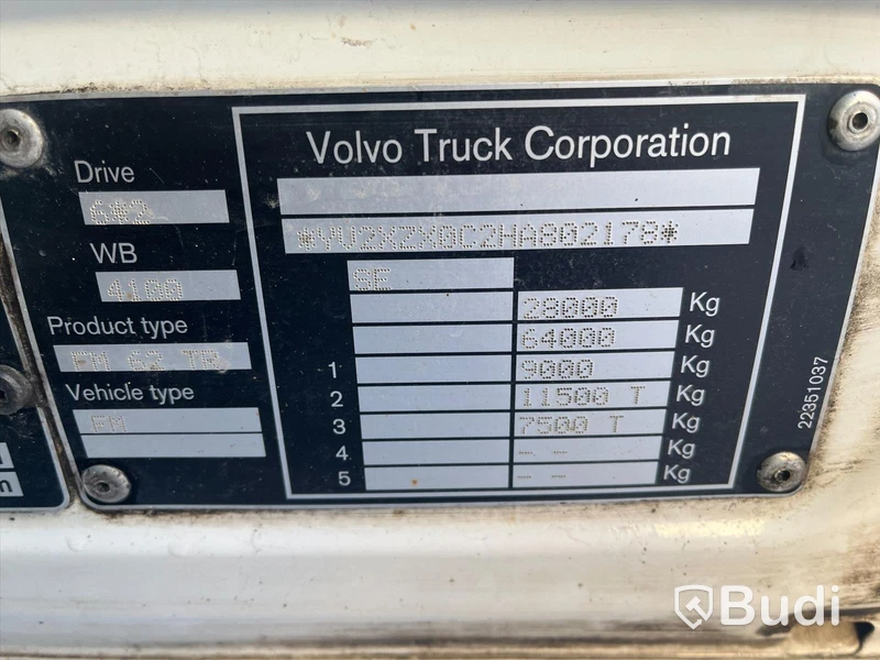 Lastväxlare Volvo FM 12.8 I-Shift | 460hk | 2016 | JOAB