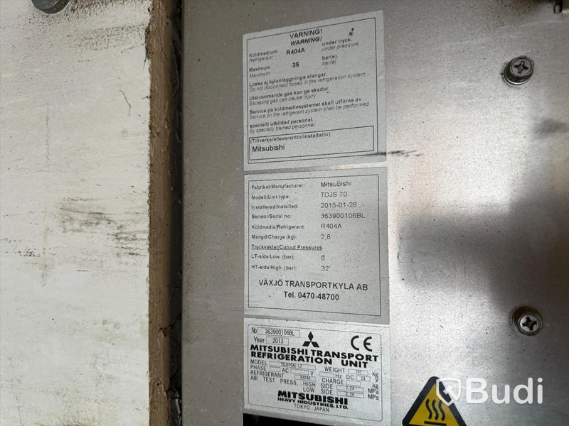 Kylbil Mercedes-Benz Atego 1222 | Manuell | 2010