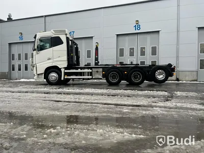 Lastväxlare Volvo FH 16 -2016 | I-Shift | 562hk | HIAB 24 ton | Nybesiktigad