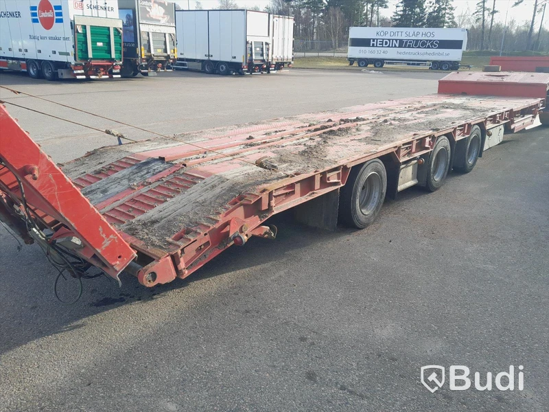 Maskintrailer FLIEGL SDS480T Repobjekt -2006 - EXPORT