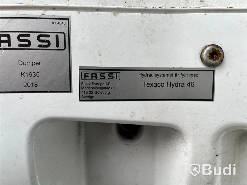 Tippbil Mercedes-Benz Arocs 3253 -2018 | FASSI