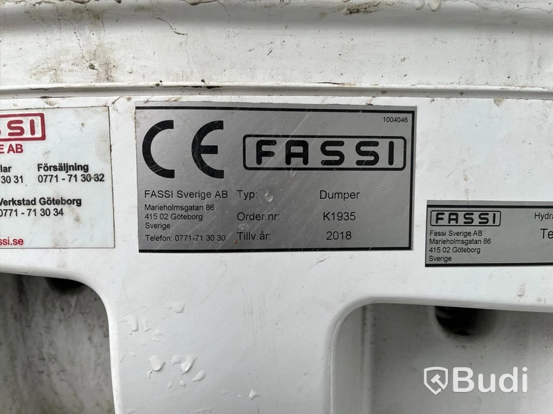 Tippbil Mercedes-Benz Arocs 3253 -2018 | FASSI