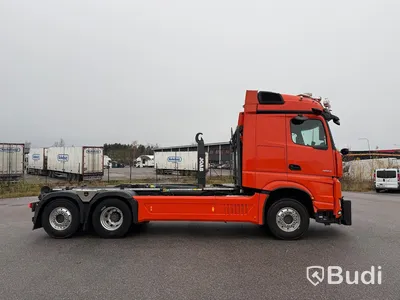 Lastväxlare Mercedes-Benz Arocs -2022 | JOAB | Plogutrustad